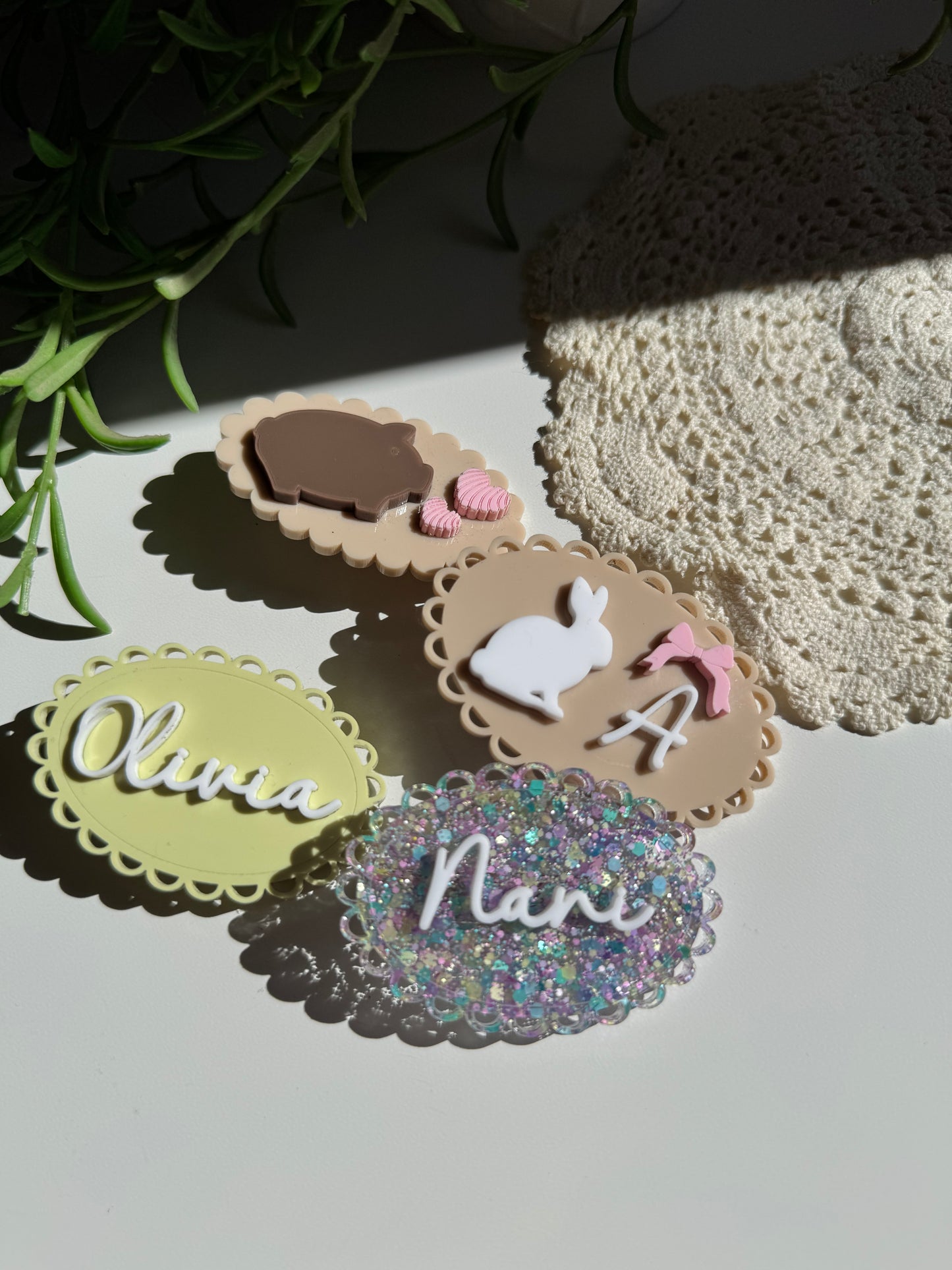 Acrylic name tags