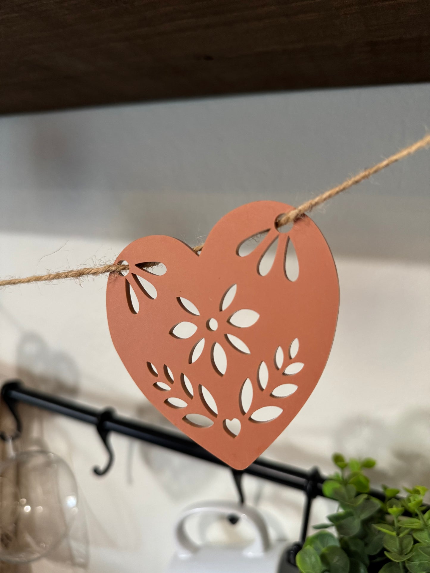 Talavera corazoncito garland