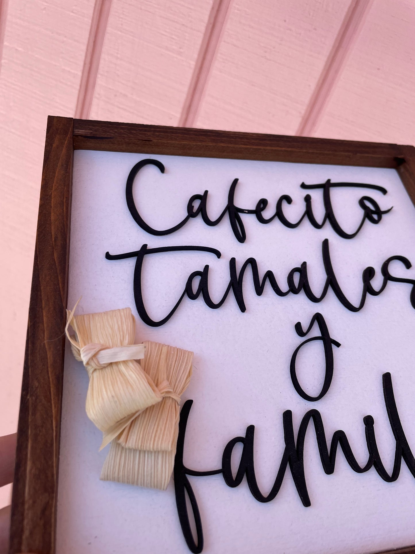Cafecito, tamales y familia