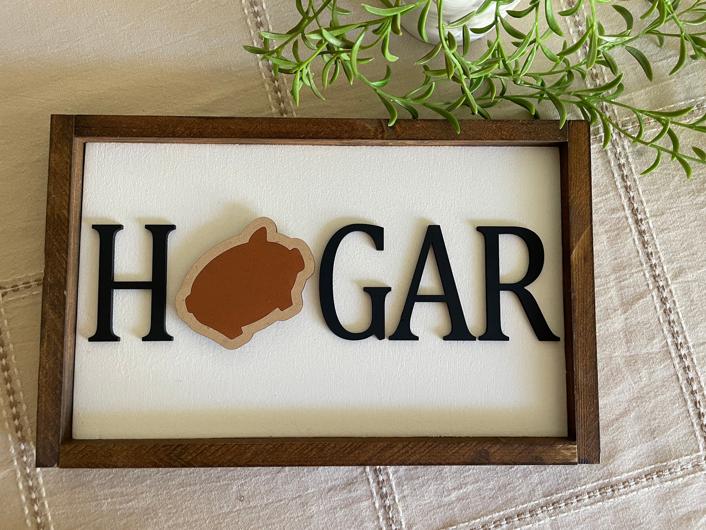 Home interchangeable sign