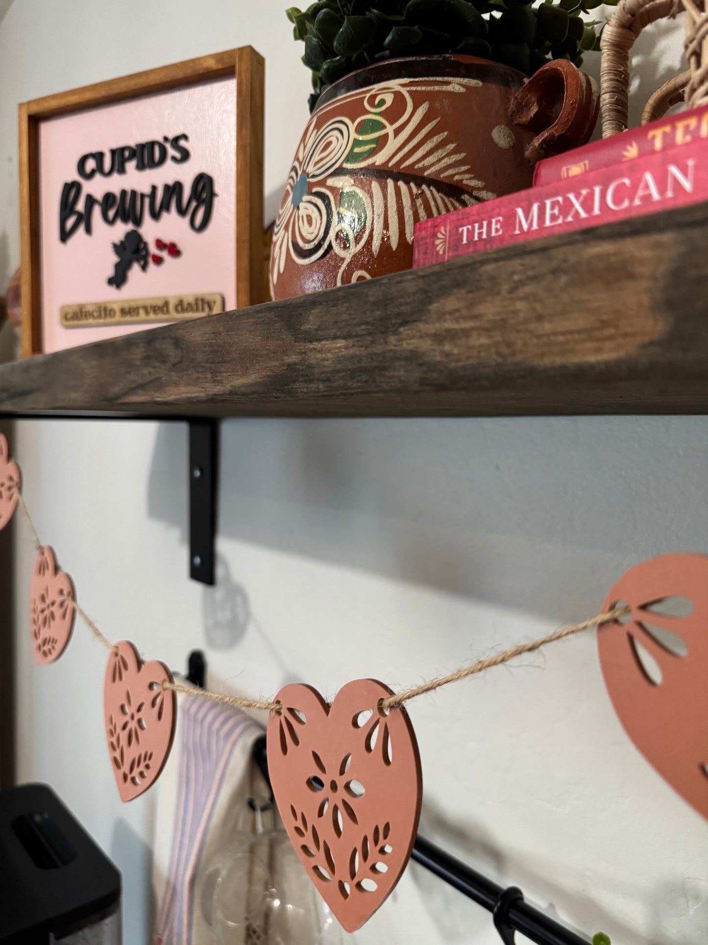 Talavera corazoncito garland