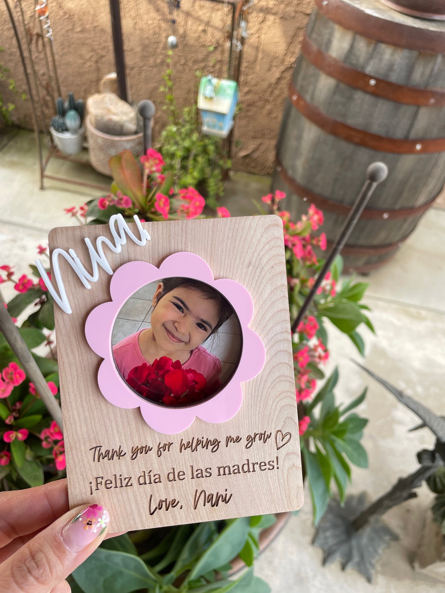 Personalized photo magnets