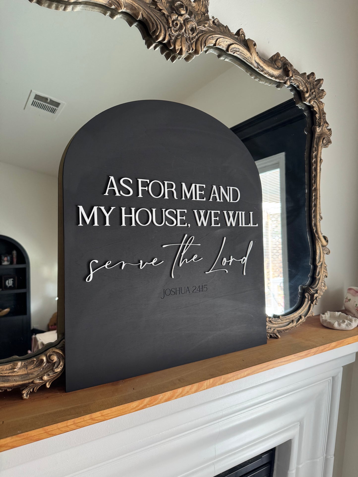 Arched Serve the Lord
