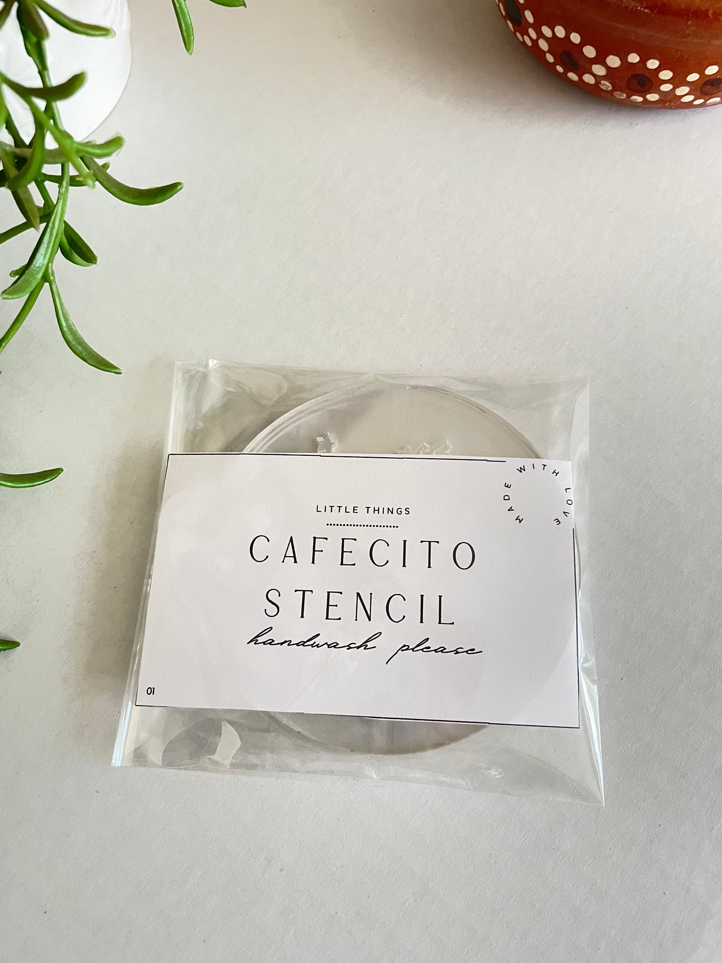 Cafecito stencils