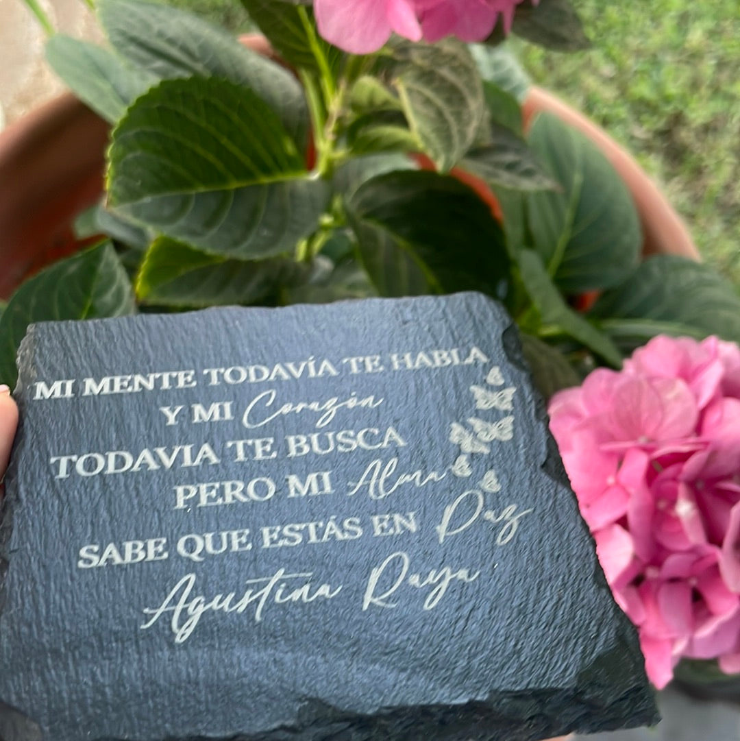 Memorial slate