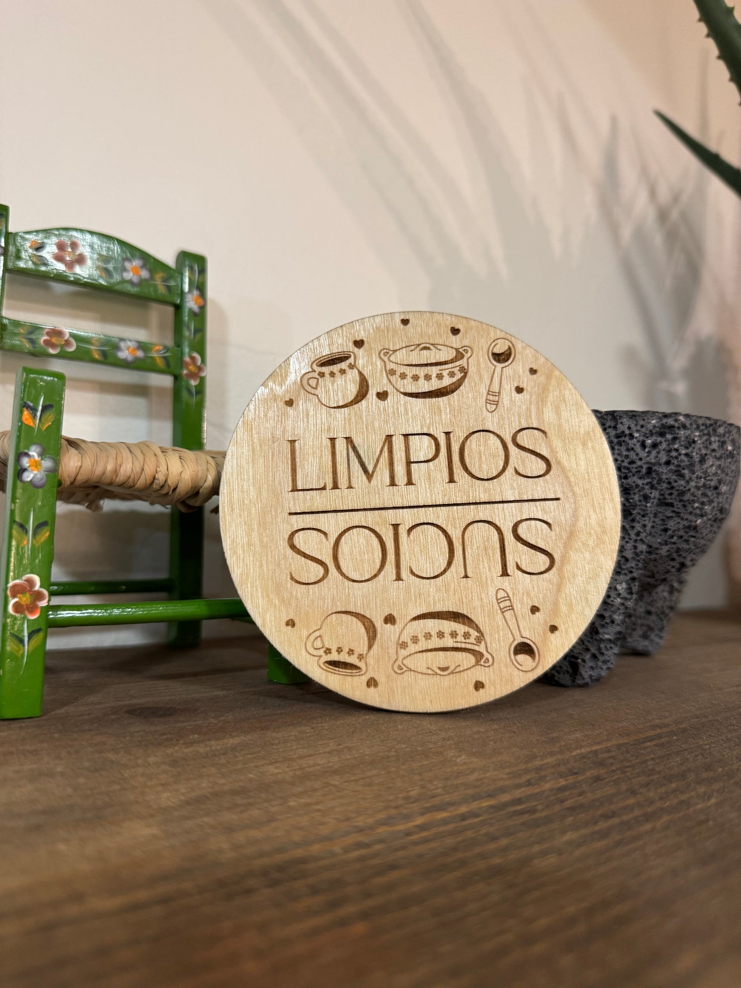 limpios | sucios Dishwasher Magnet
