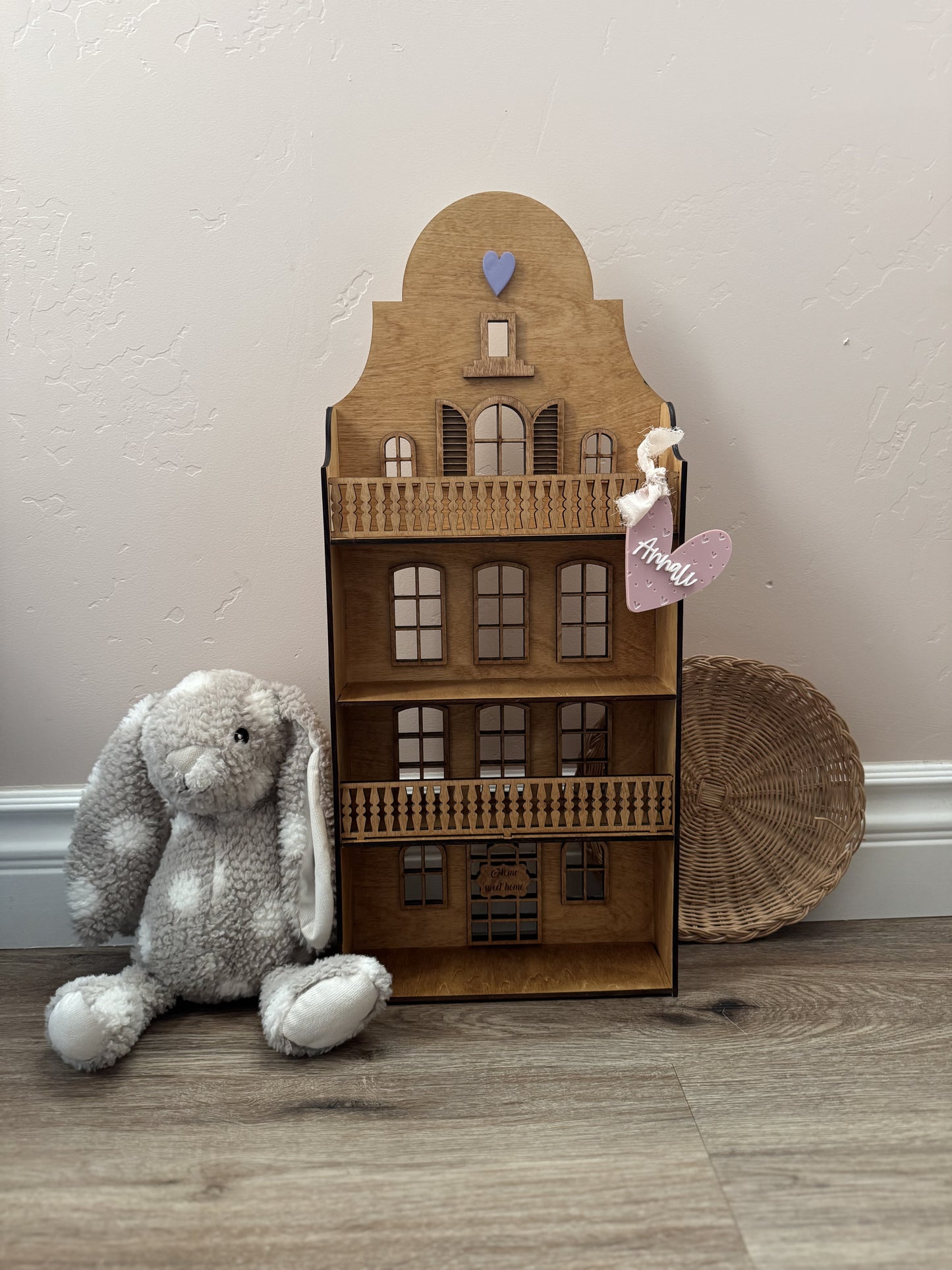 Doll house shelf laser cut