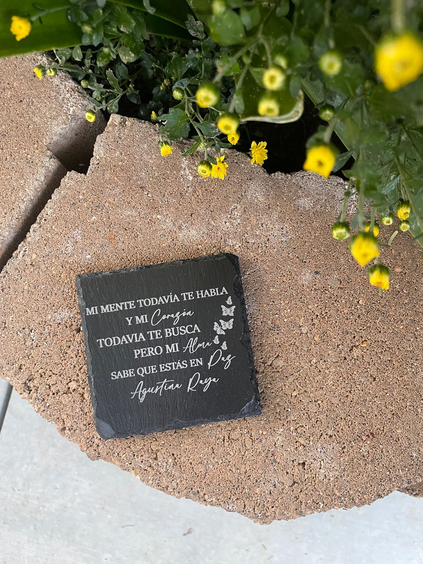 Memorial slate