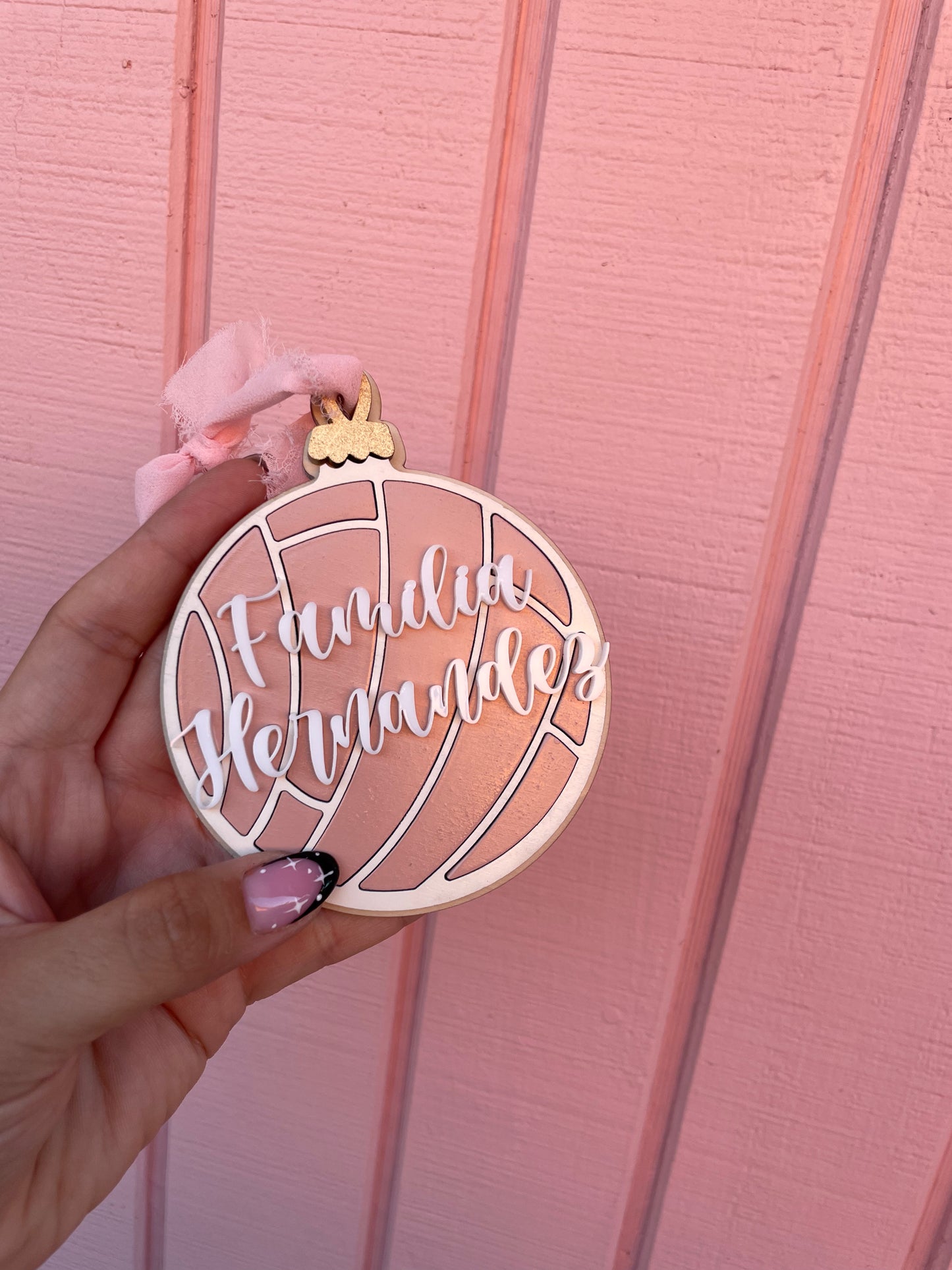 Personalized conchita ornaments