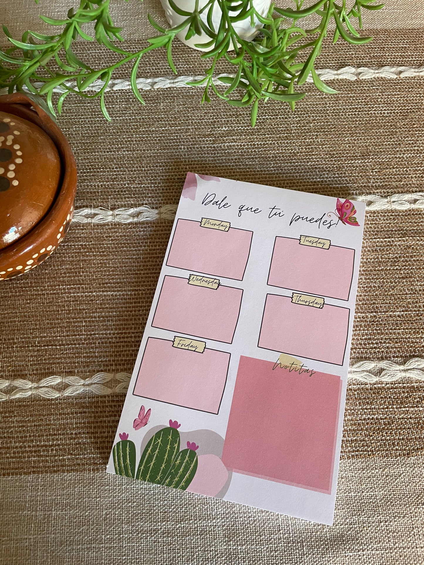Chingona daily planner