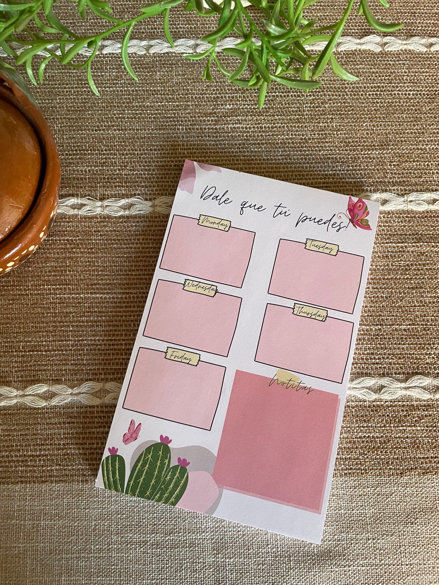 Chingona daily planner