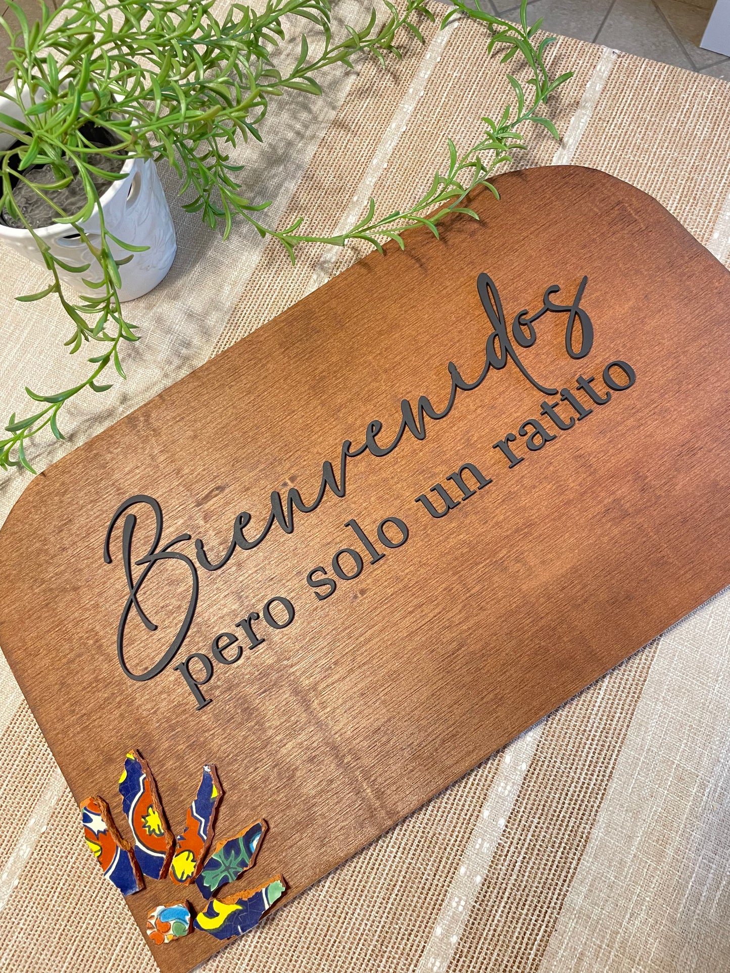 Bienvenidos pero sólo un ratito