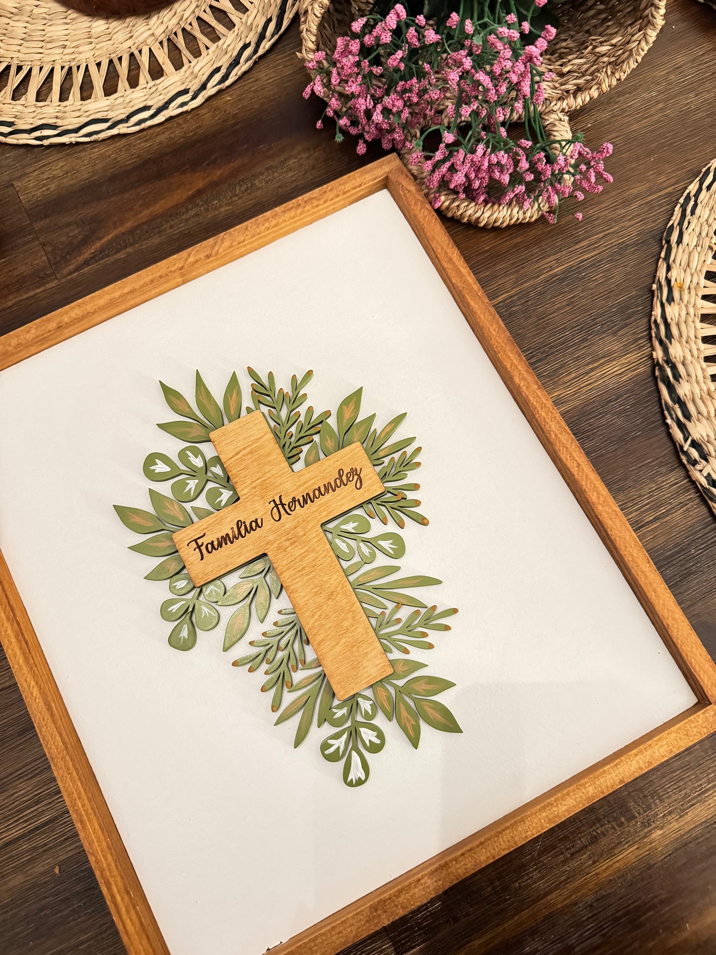 Personalized familia cross