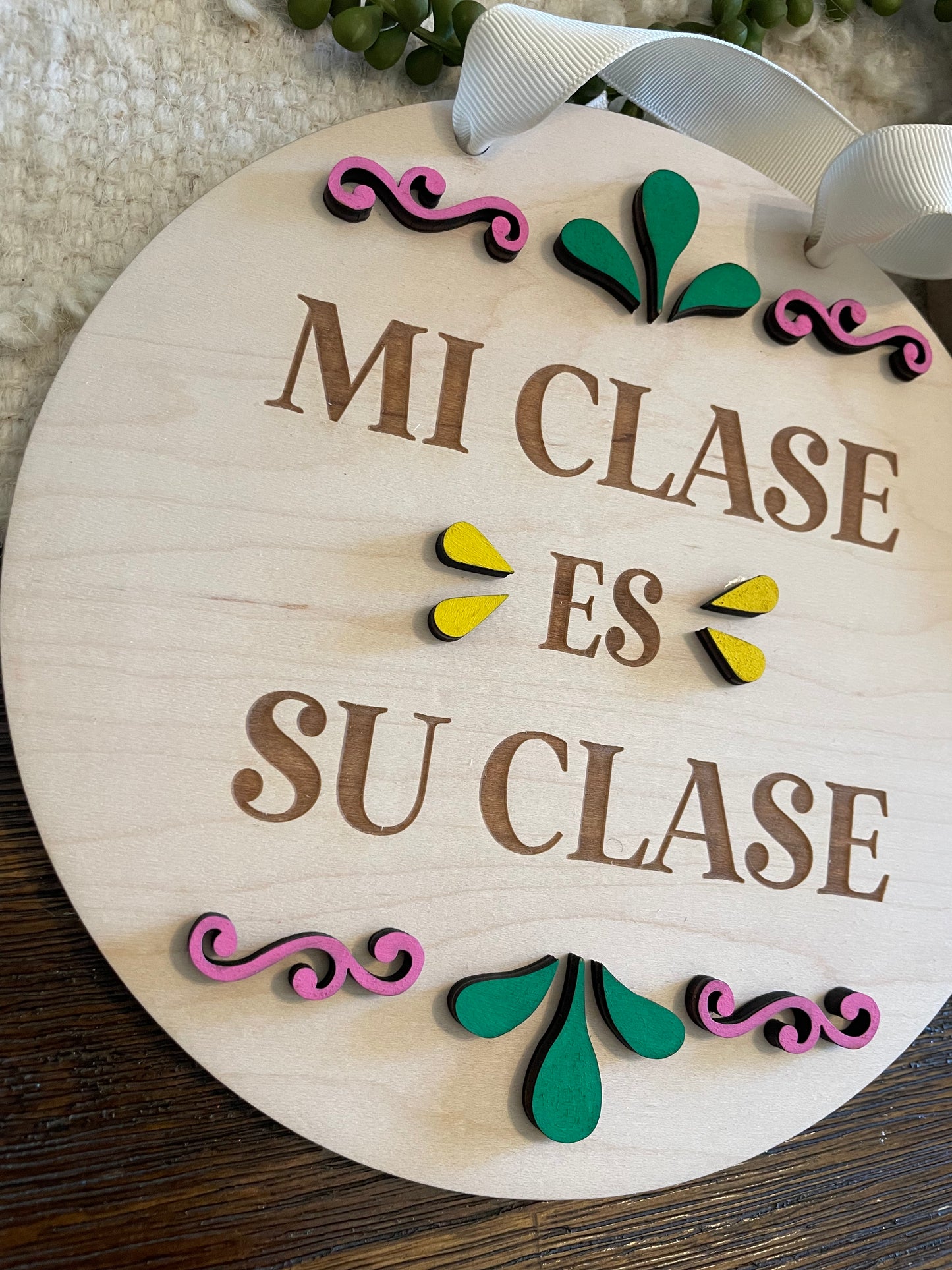 Mi clase es su clase