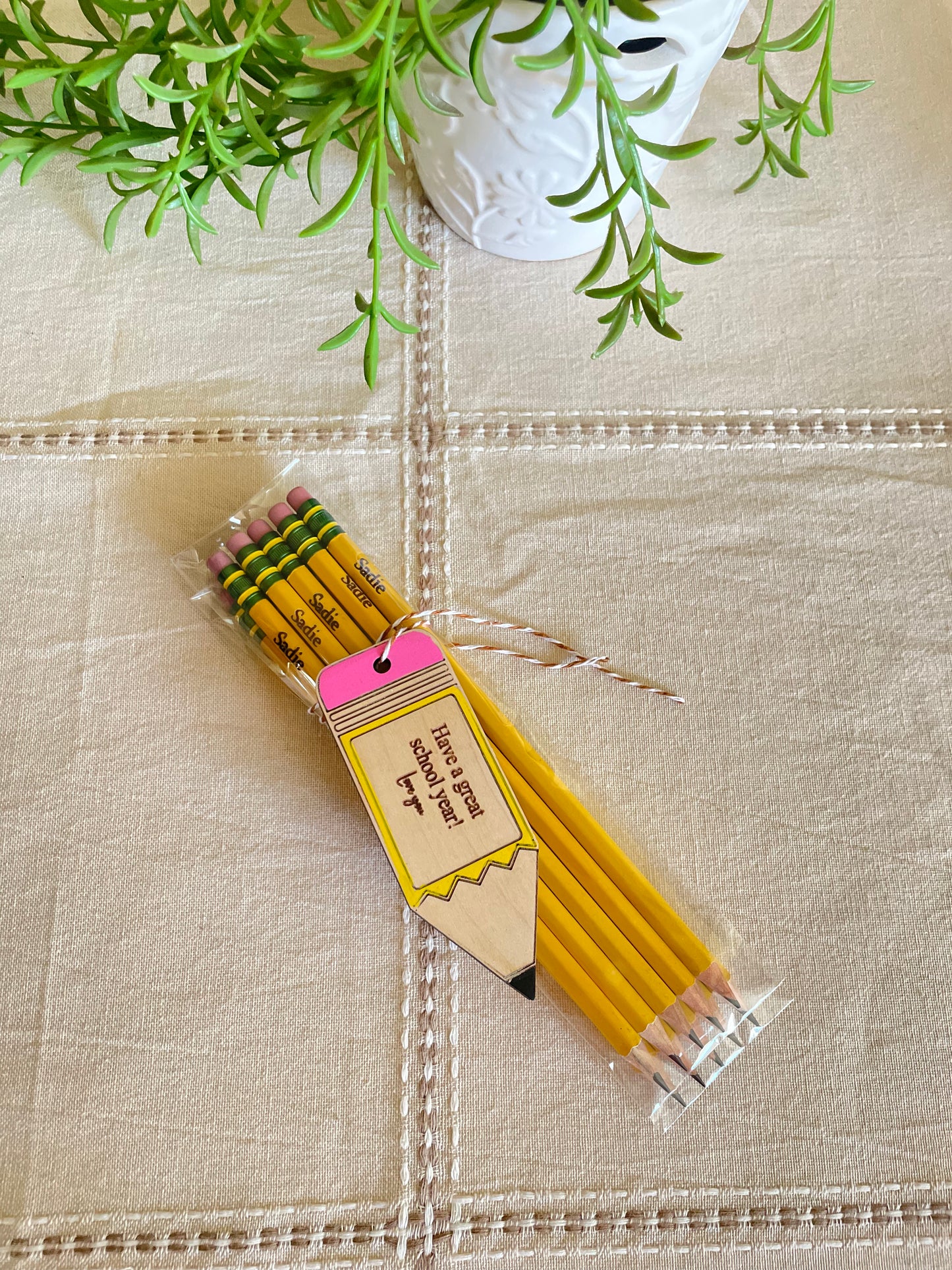 Engraved pencils
