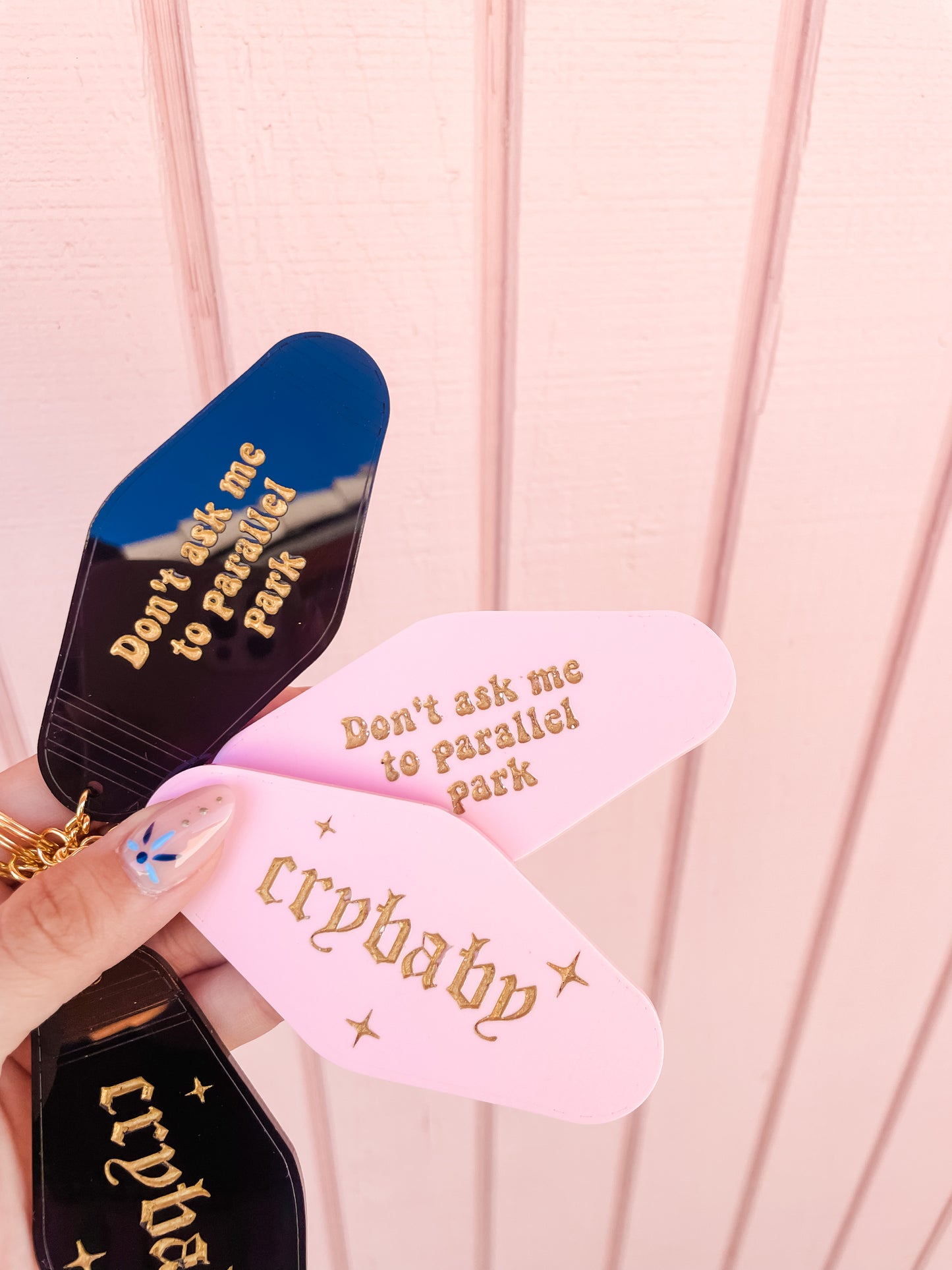 Motel style keychain