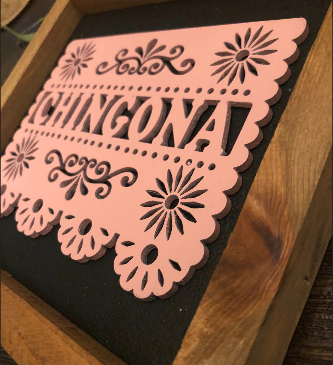 Papel picado Chingona