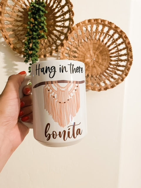 Hang in there, Bonita
