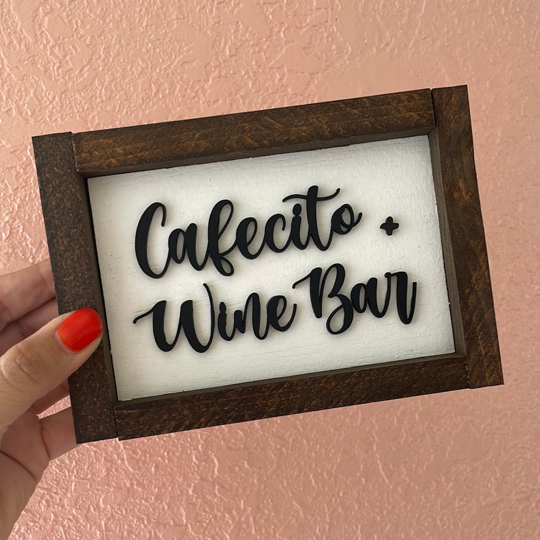 Mini Cafecito bar