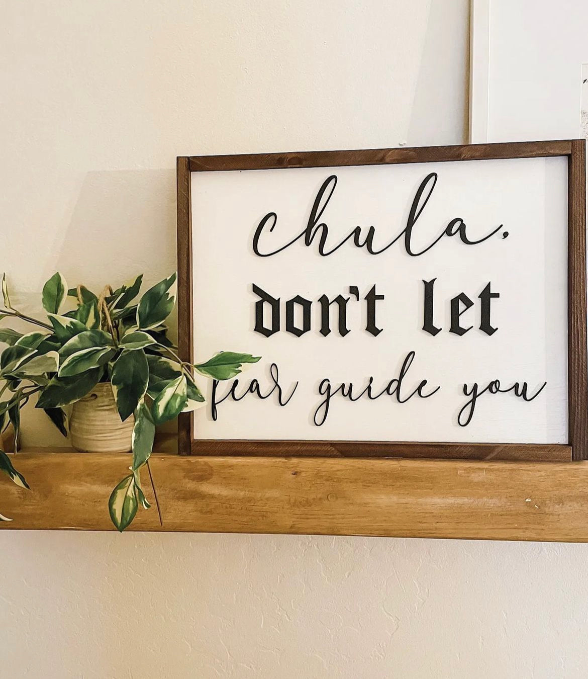 Don't let fear guide you