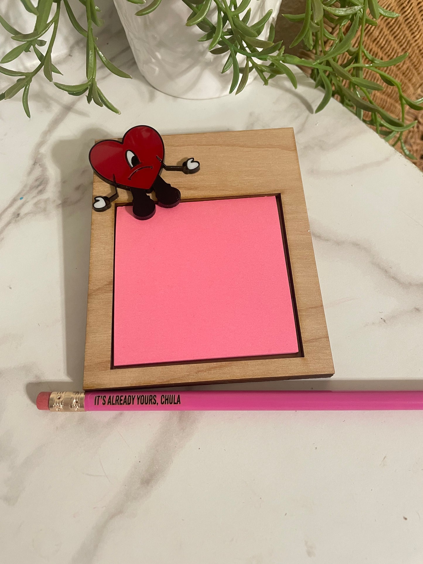 Sticky note holder