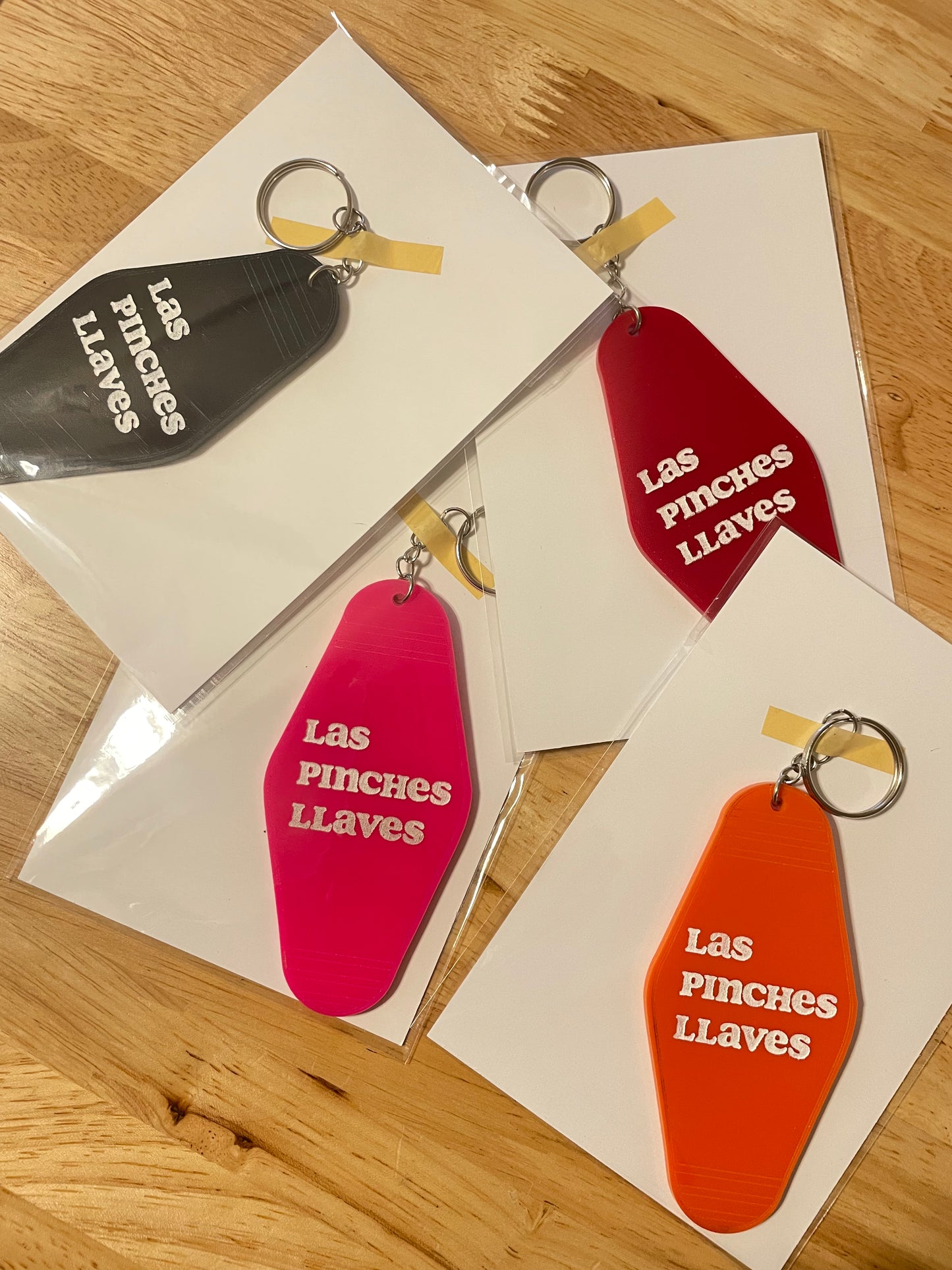 Motel style keychain