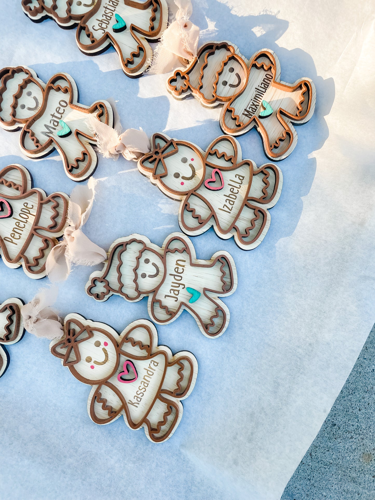 Gingerbread ornaments