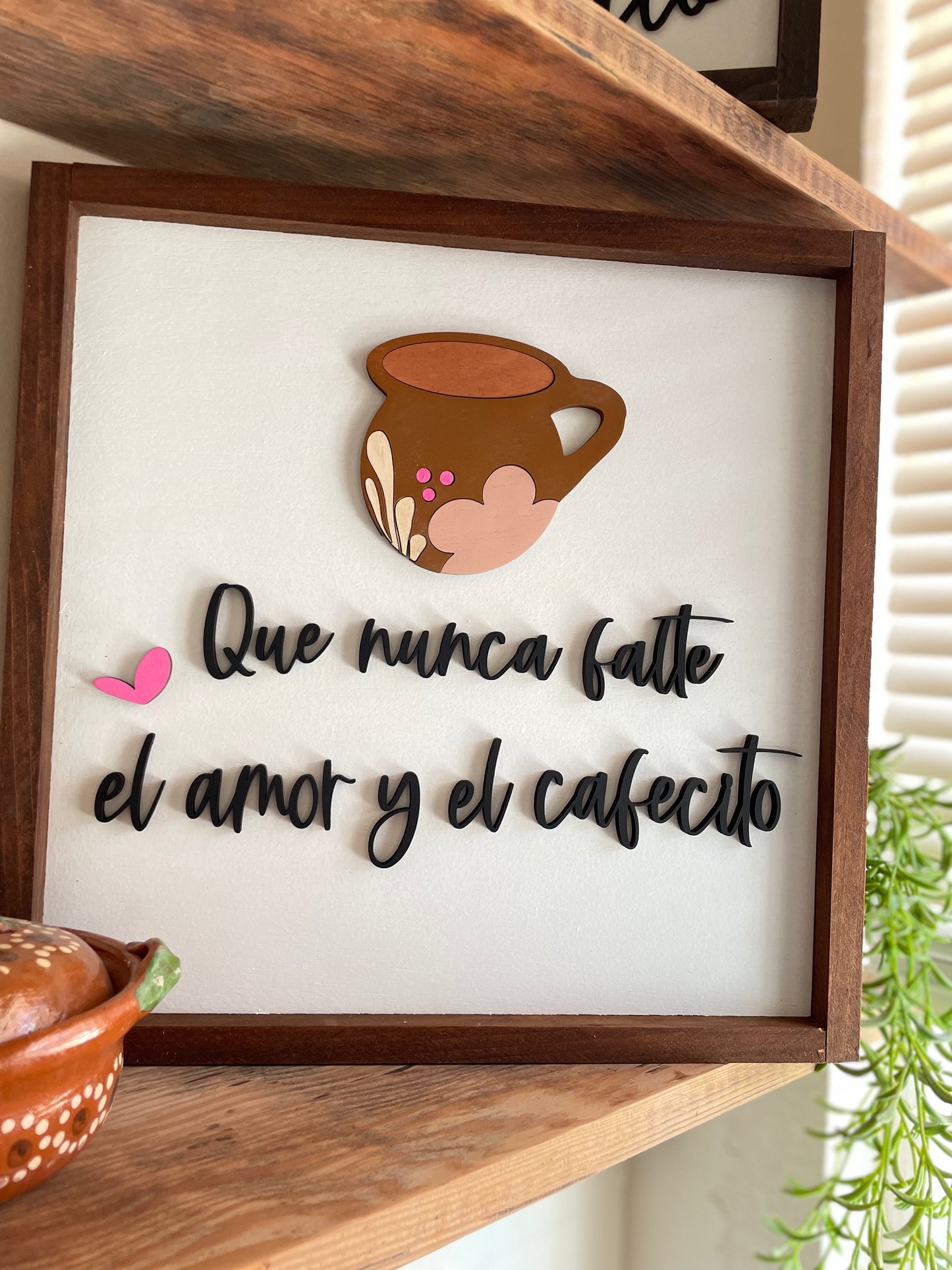 Que no falte el amor y el cafecito