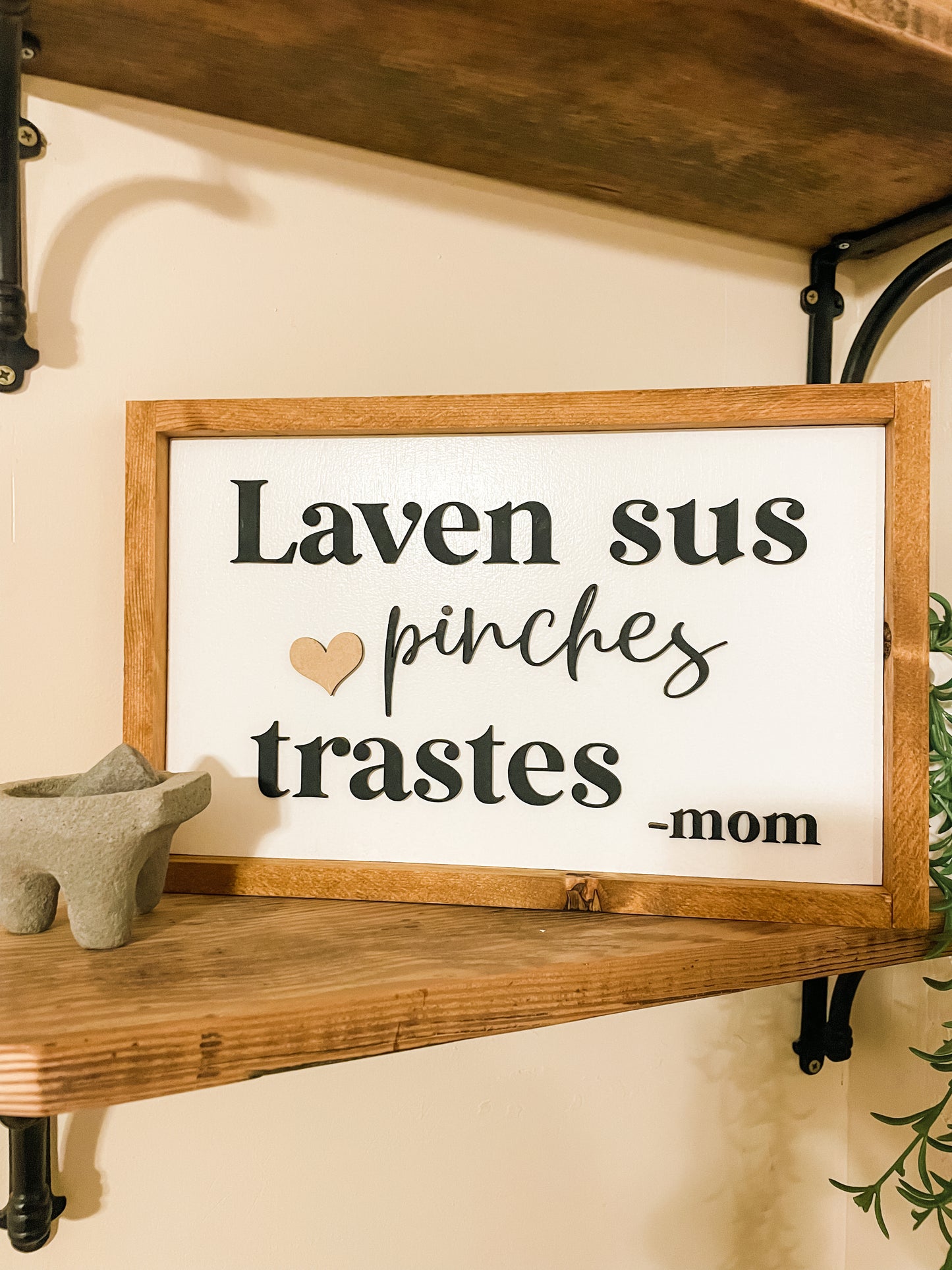 Laven sus trastes