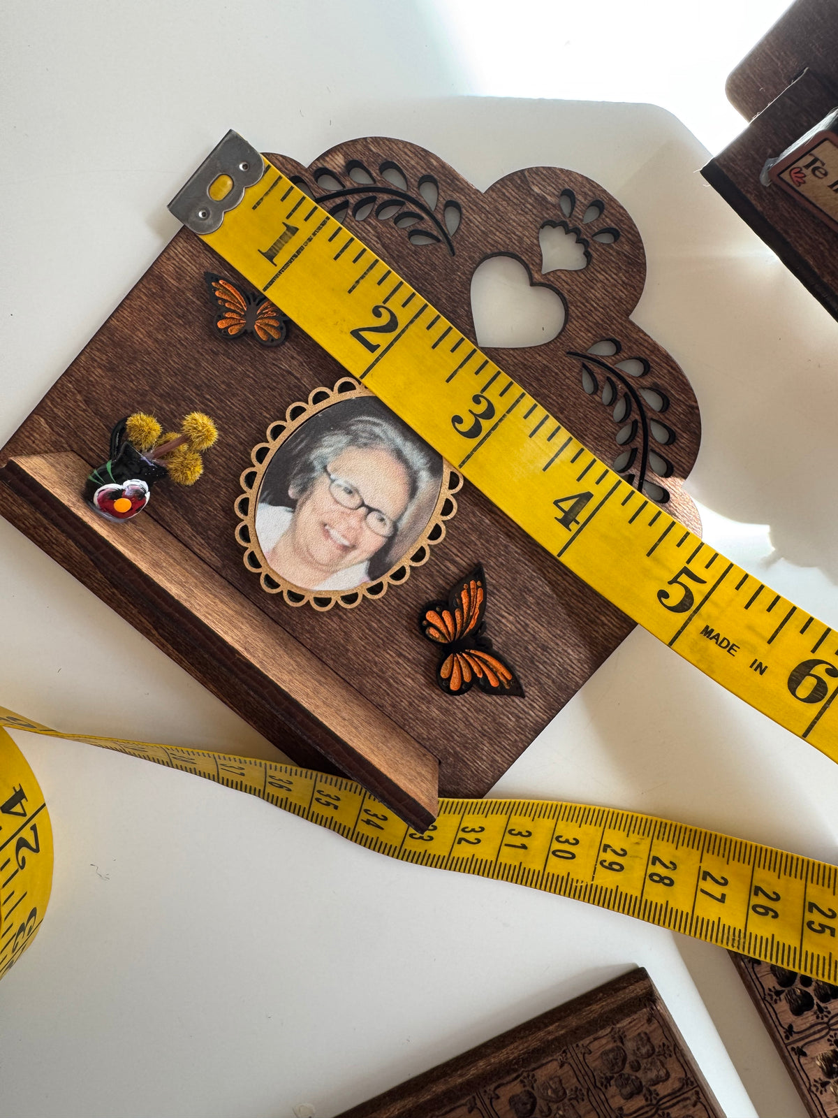 Recuérdame Memorial Shelf | Memorial Photo Frame | Día de Muertos Decor
