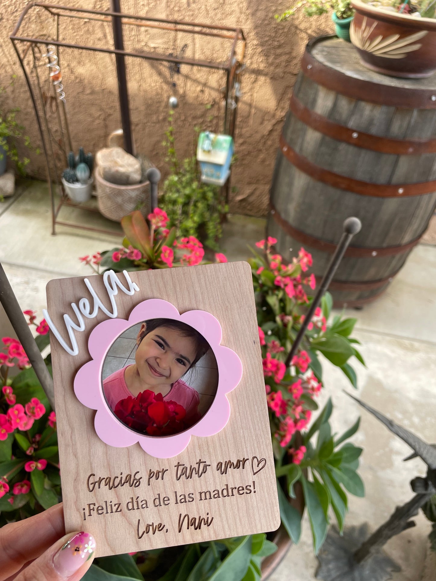 Personalized photo magnets