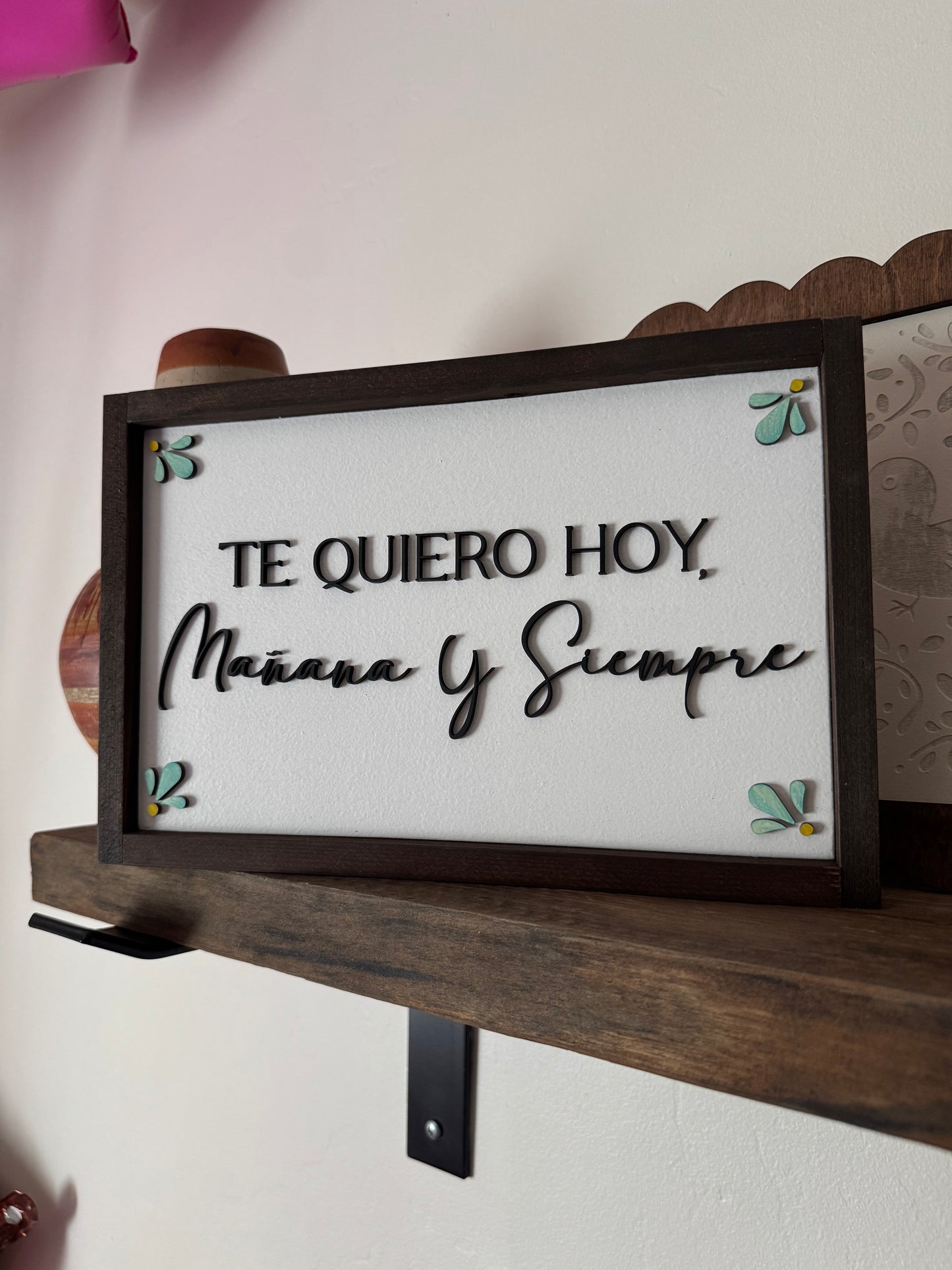Te quiero hoy....