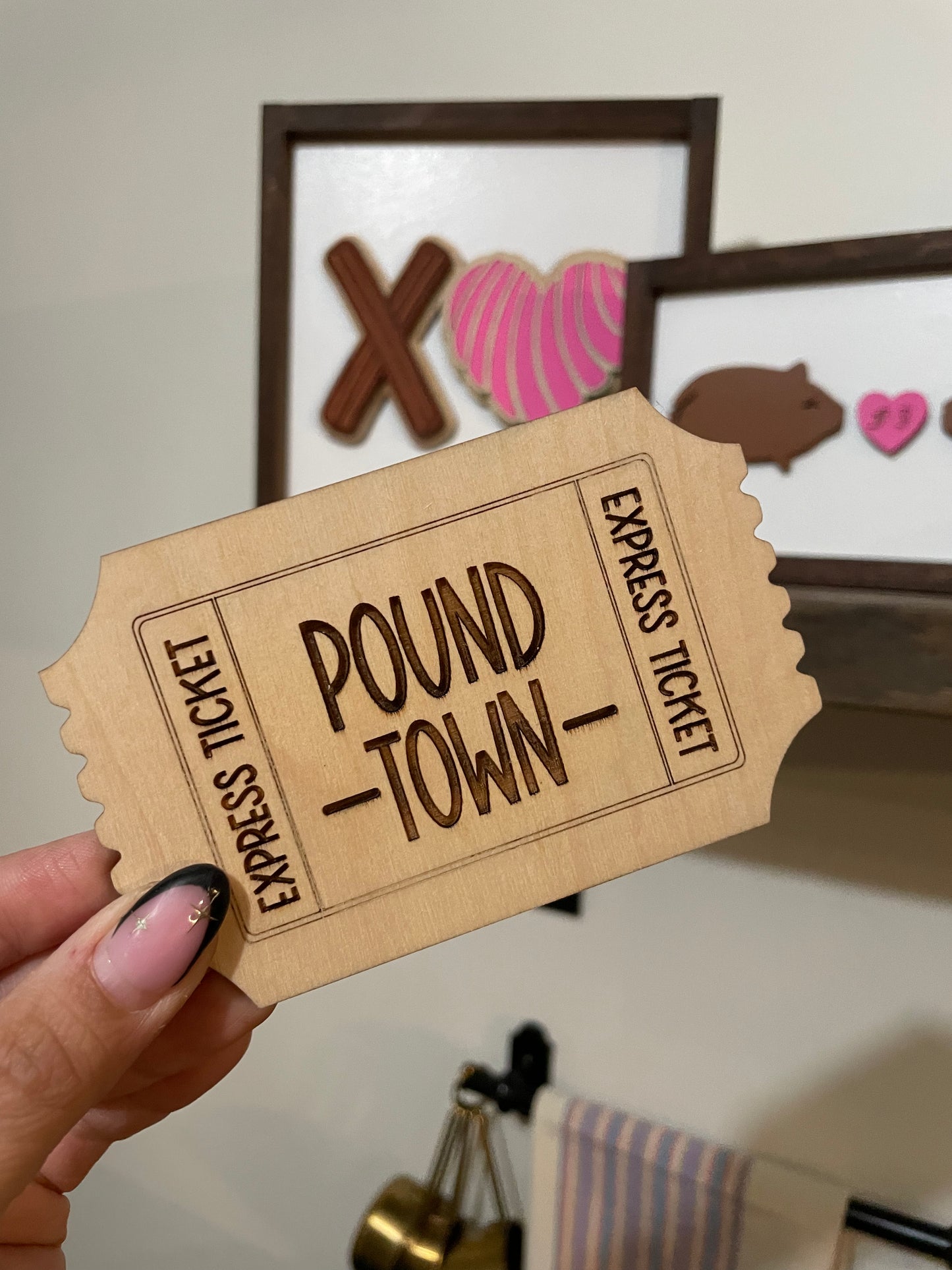 Pound town express ticket