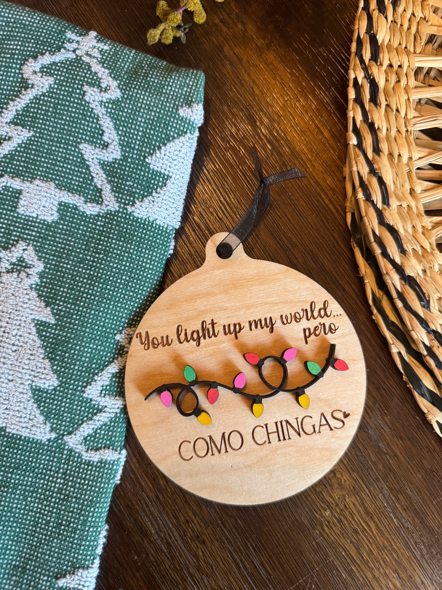 You light up my world, pero....