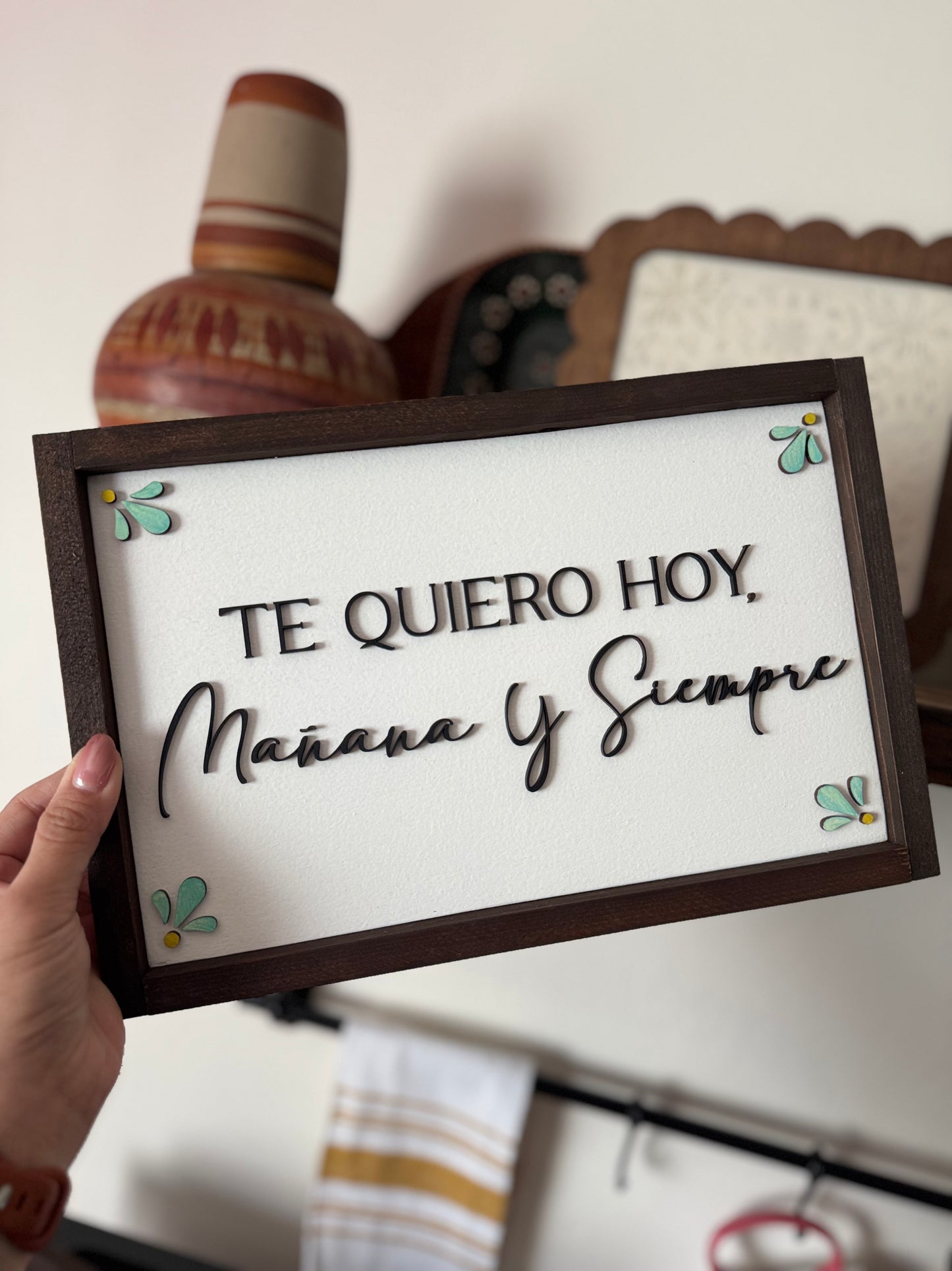 Te quiero hoy....