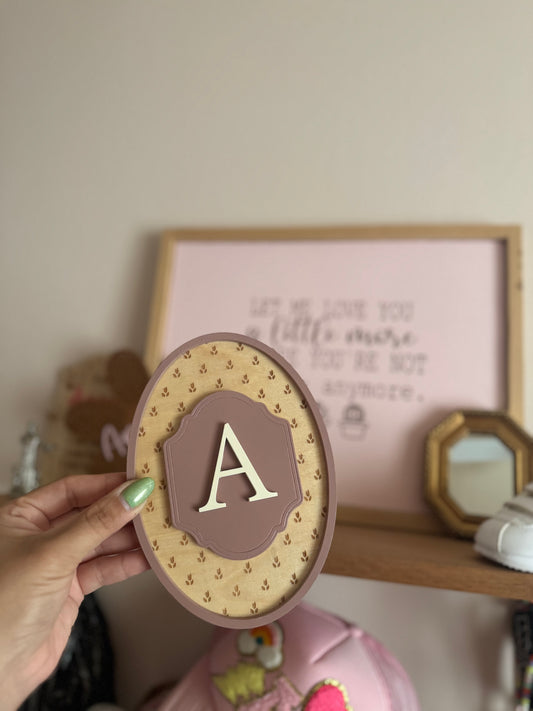 Vintage Monogram Frame