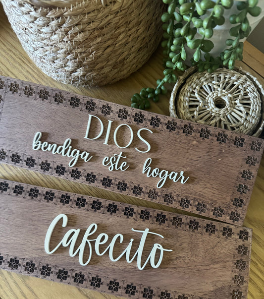 Cafecito / Dios bengiga este hogar