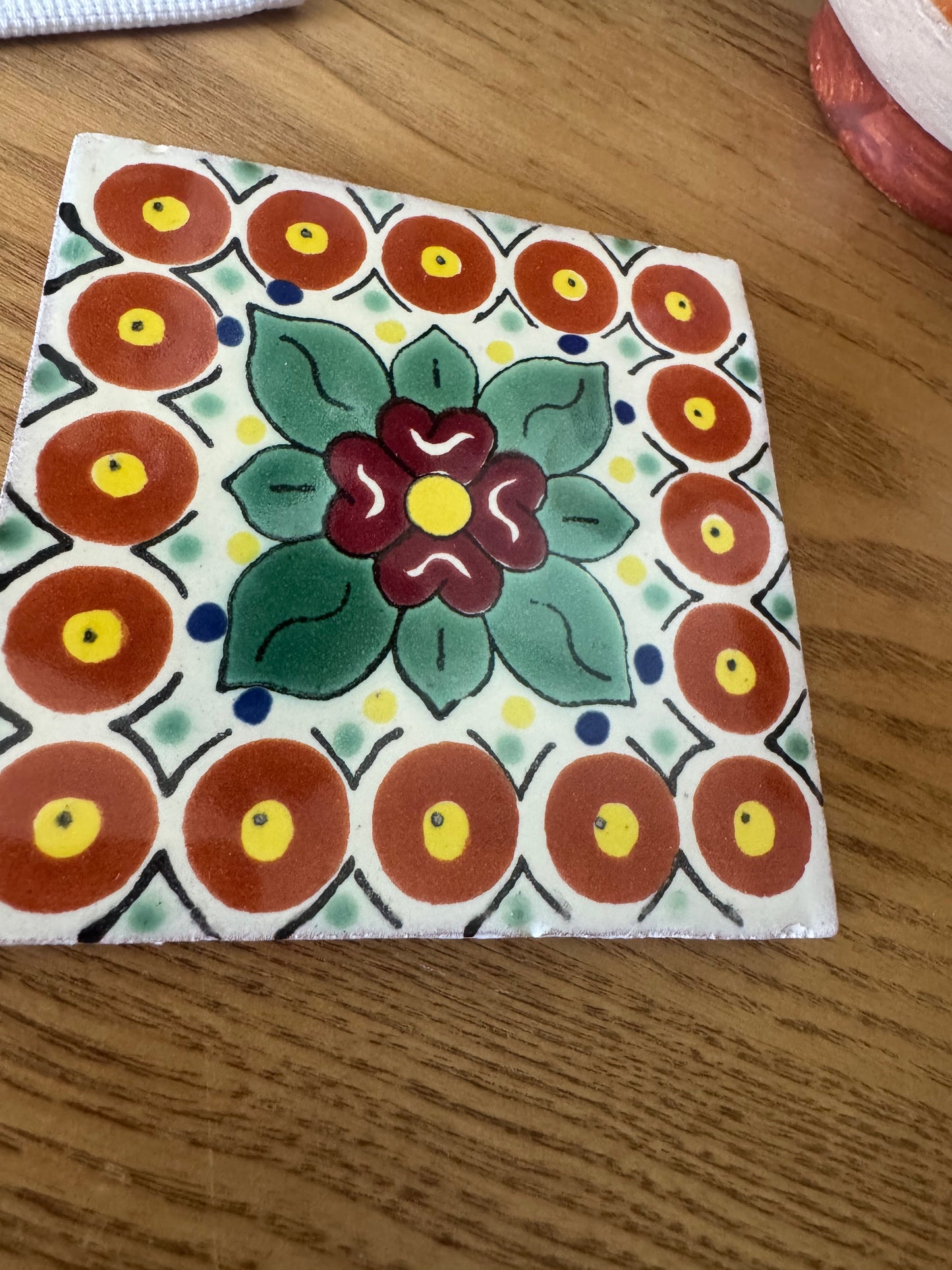 Talavera tile frame