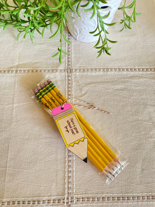 Engraved pencils