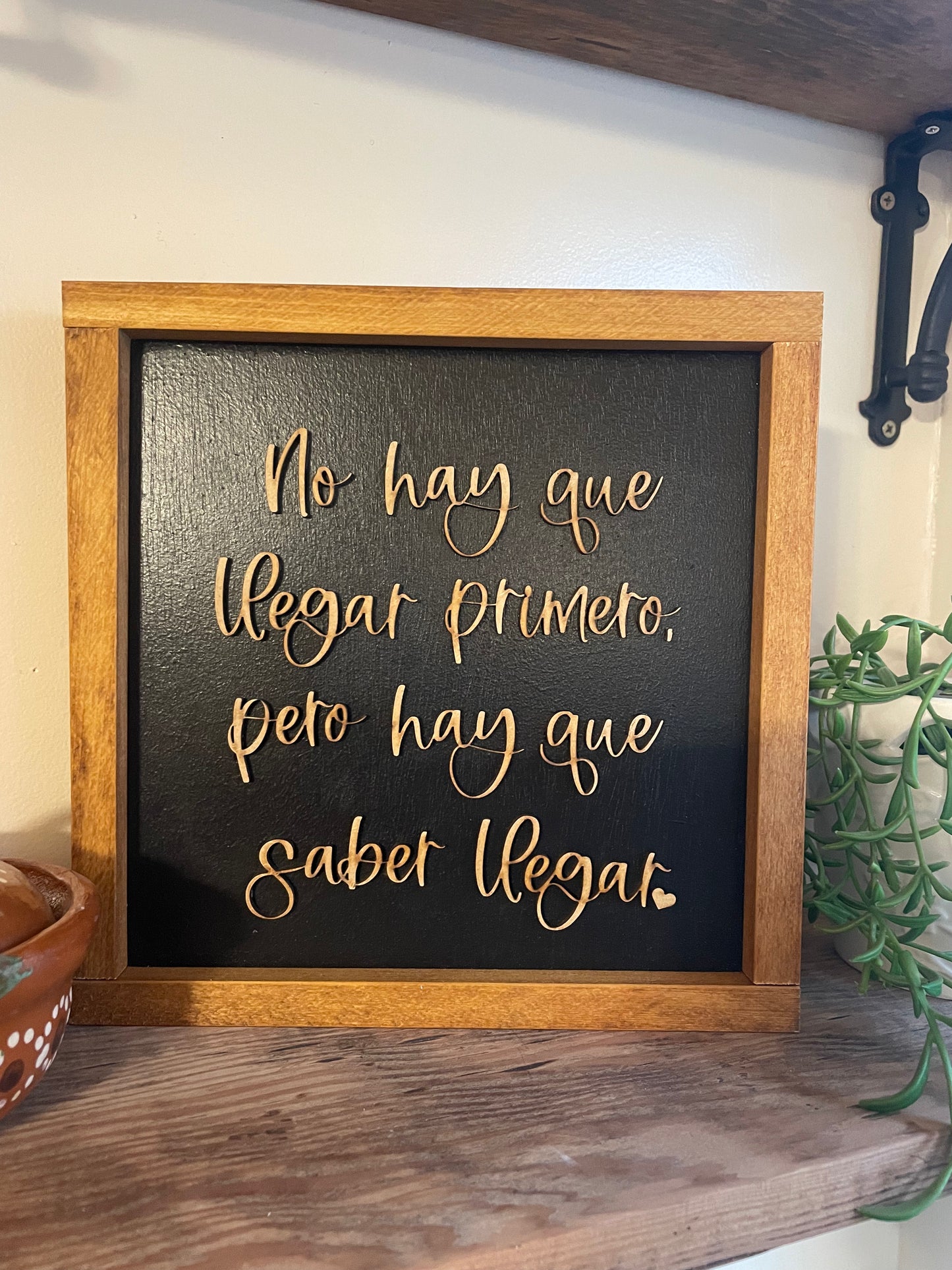Pero hay que saber llegar